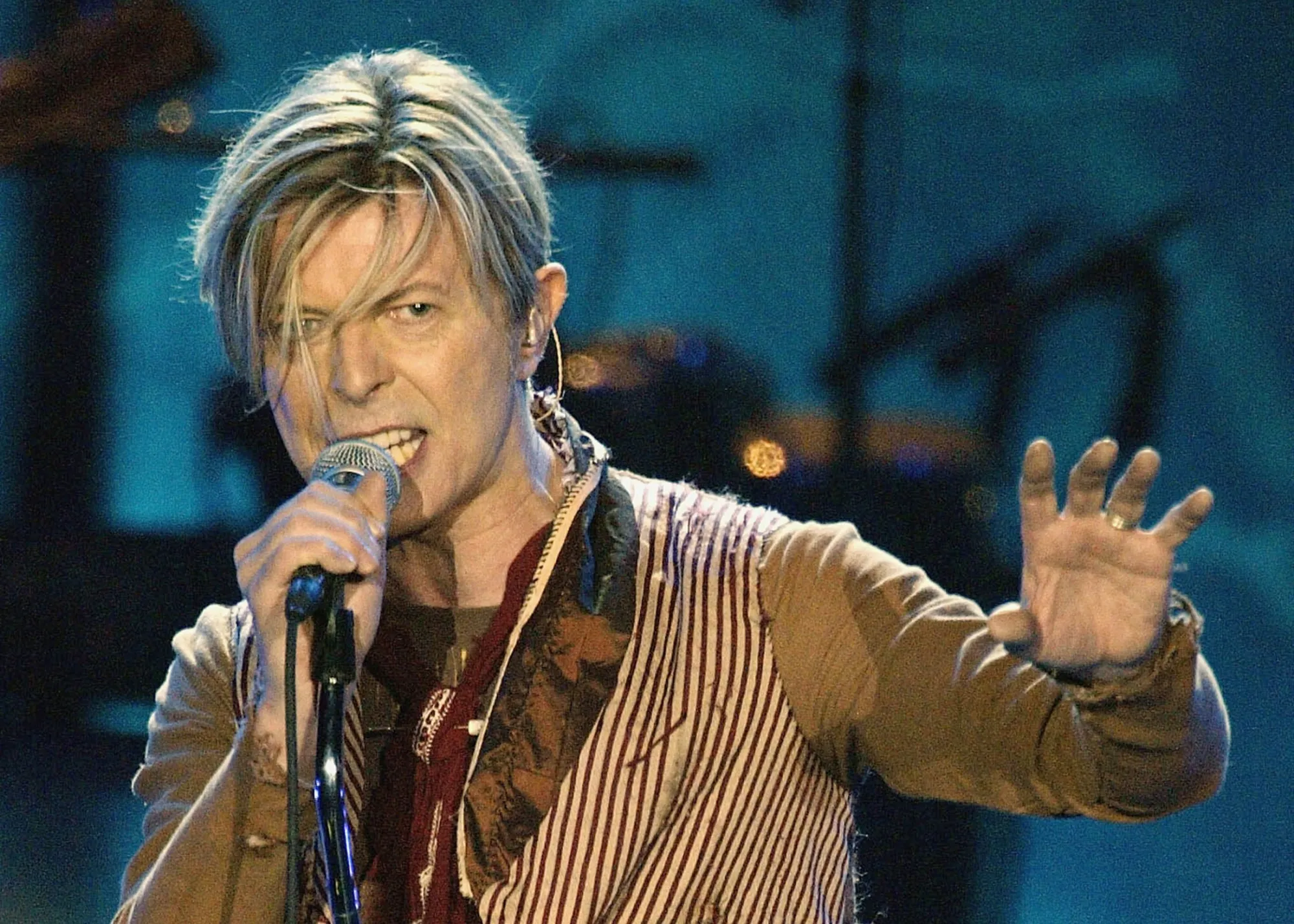 David Bowie in 2003.