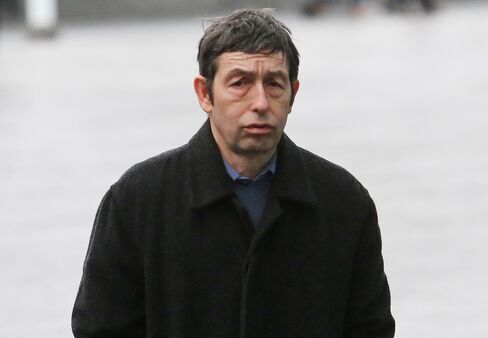 Andrew Hind leaves Southwark Crown Court in London, on Jan. 14, 2016.