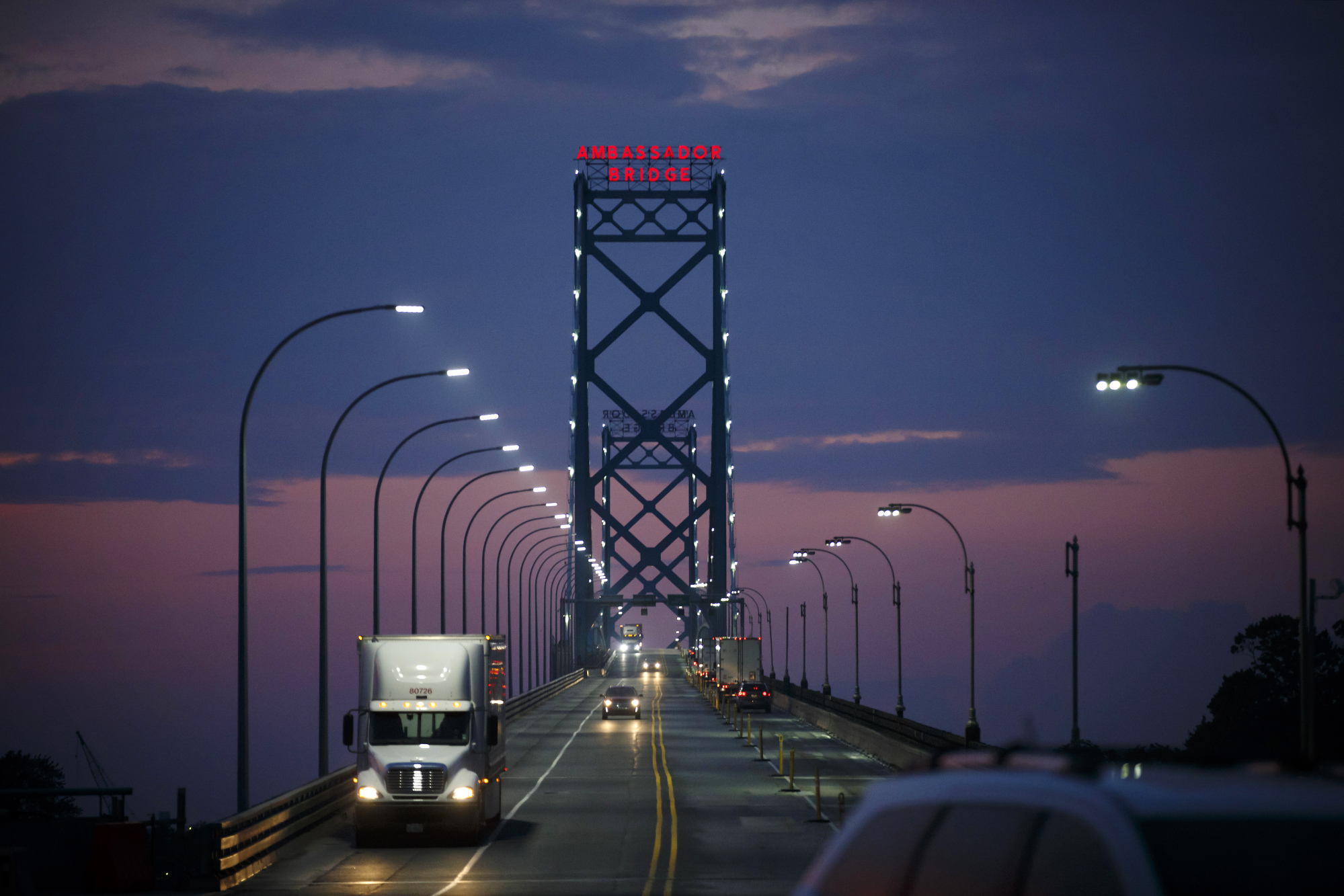 Is the bridge to Canada one of Detroit's most anxiety-inducing signs?