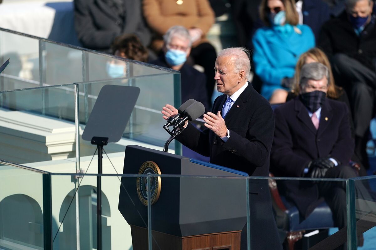 Your Evening Briefing: Joe Biden Faces War On Three Fronts - Bloomberg