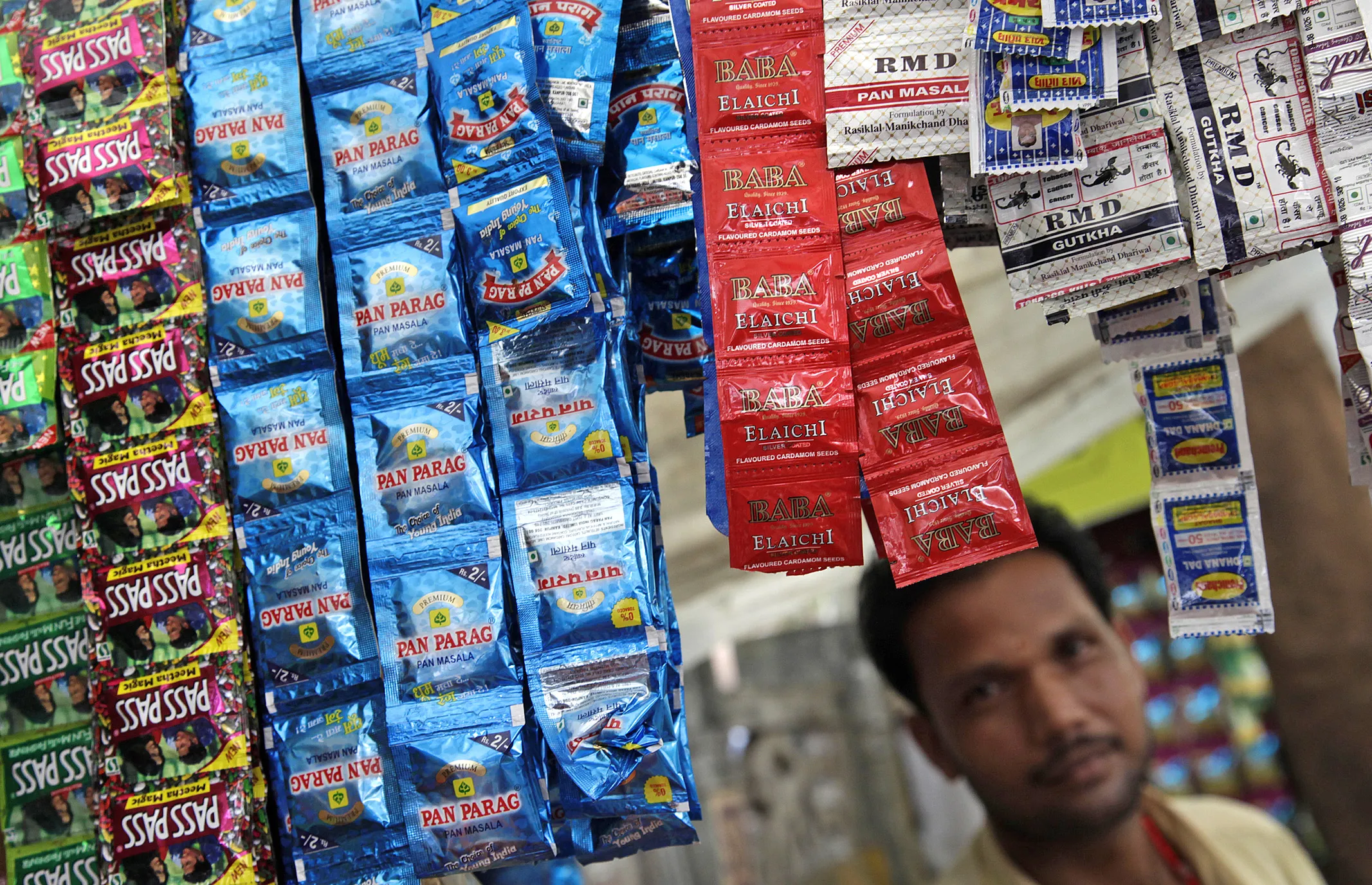 chewing tobacco india Two-Cent Chewing Tobacco for Kids Spreads Oral Cancer in India