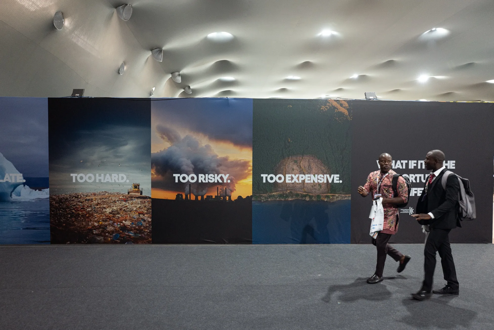 The COP30 climate summit in Belem, Brazil, on Nov. 10.