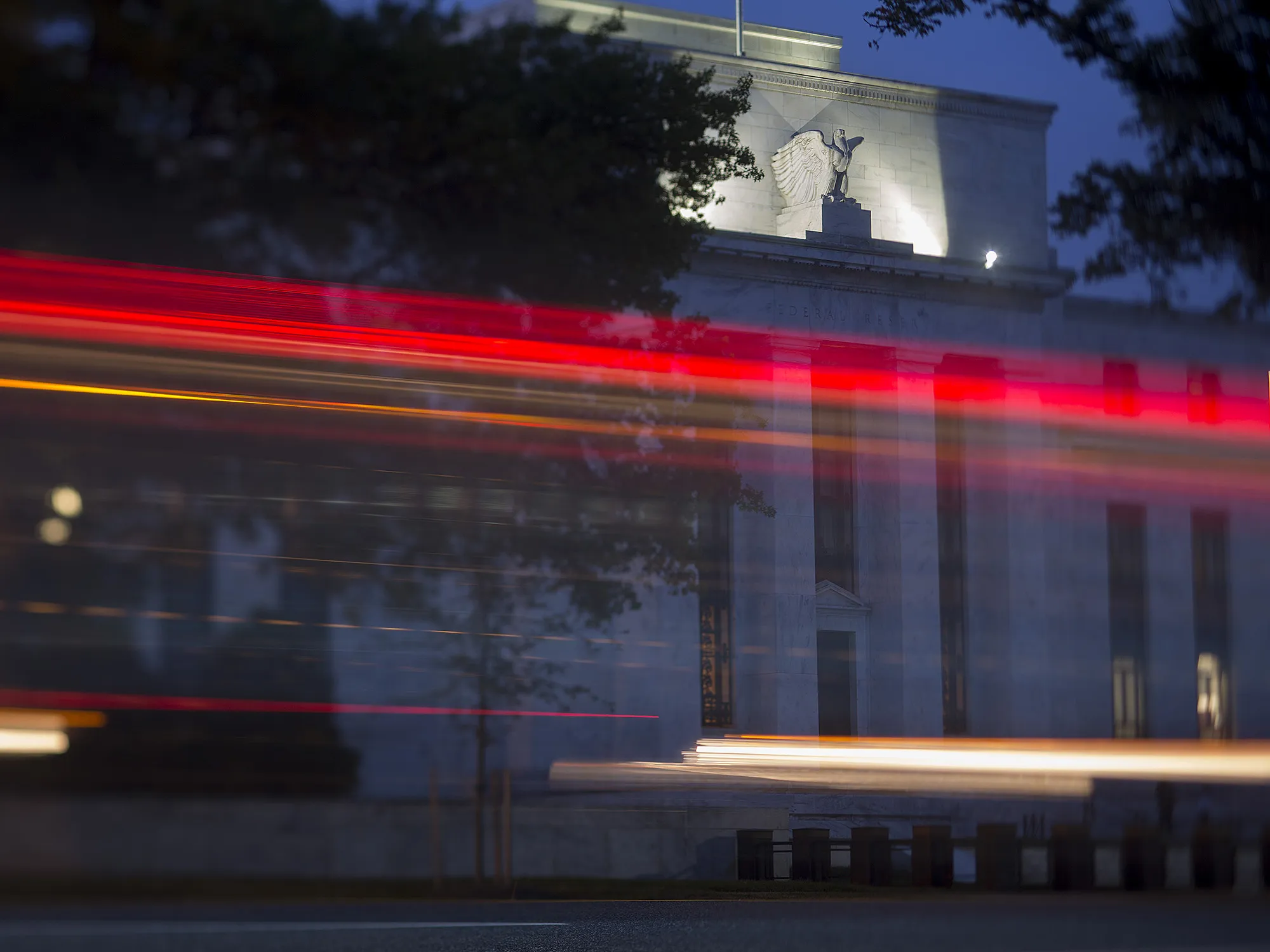 The Marriner S. Eccles Federal Reserve building stands in Washington, D.C.