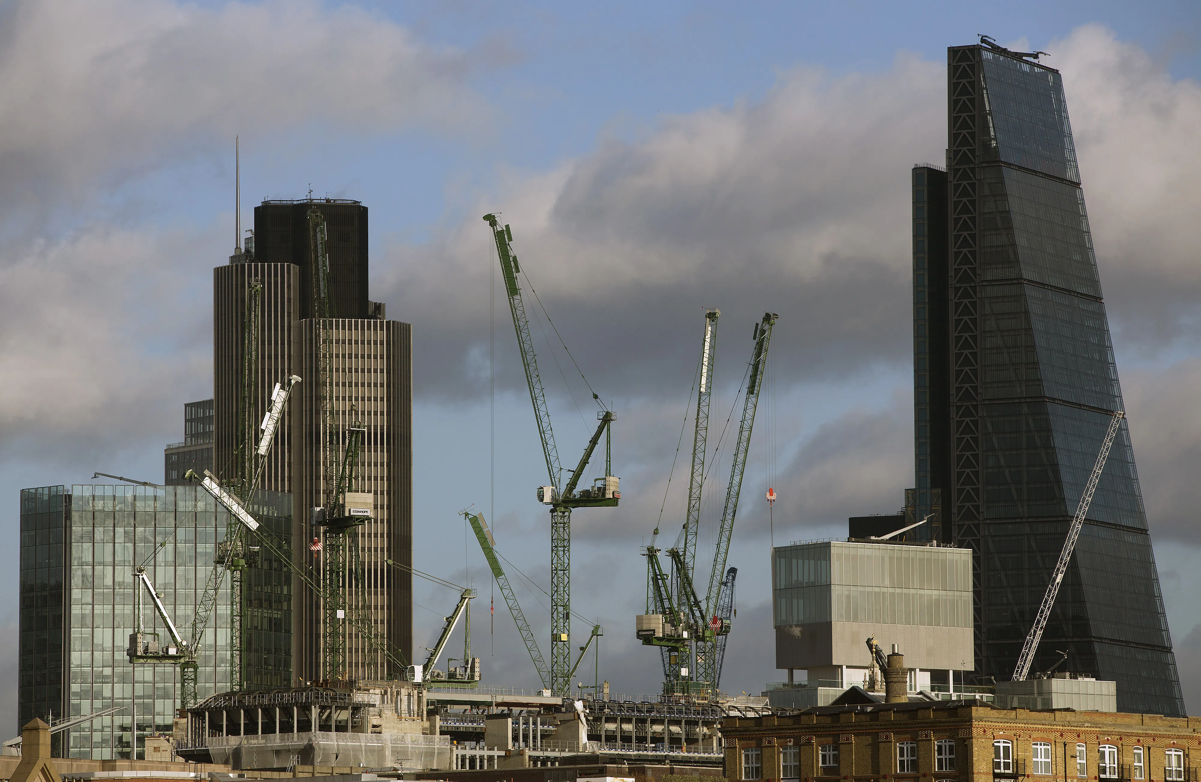Construction In The City Of London