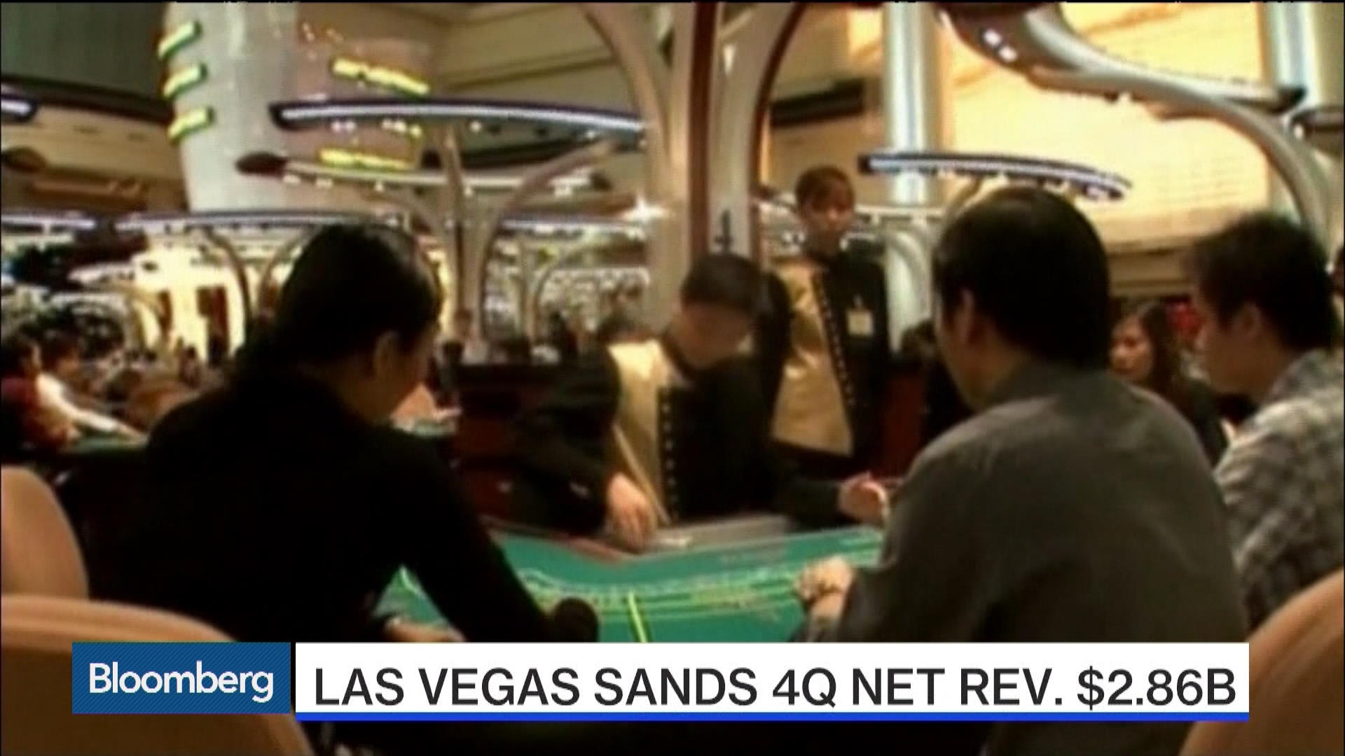 Watch Las Vegas Sands' Results Miss Estimates Bloomberg