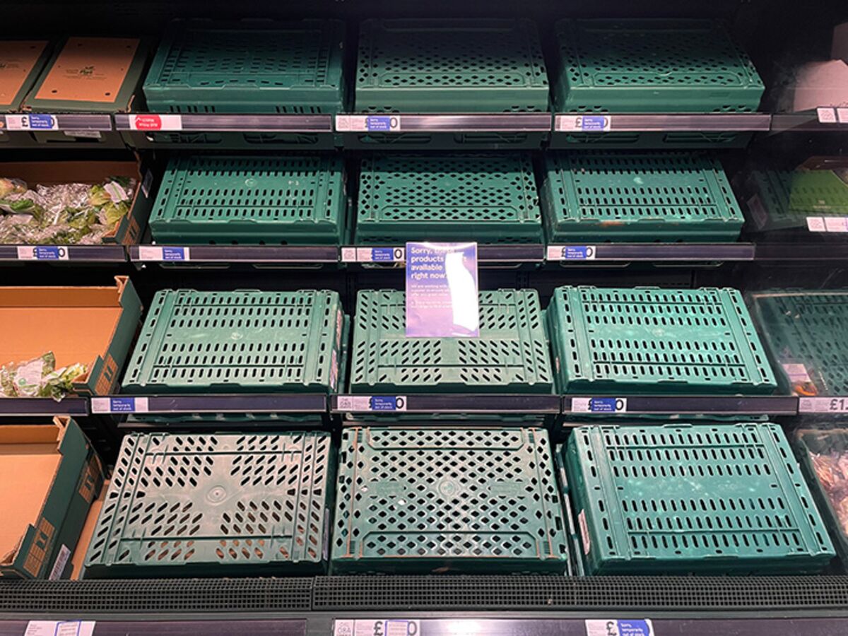 Bad Weather To Blame For Fresh Veg Shortage