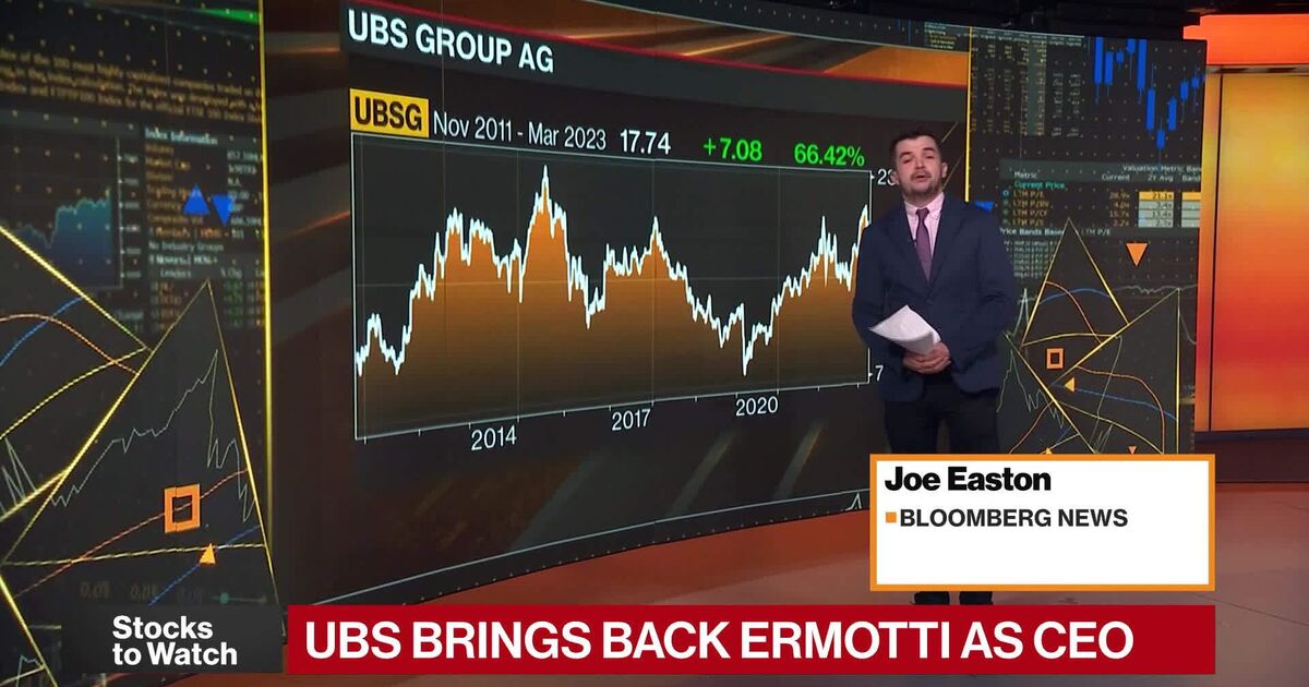 UBS picks new CEO with track record in digital banking | The Seattle Times