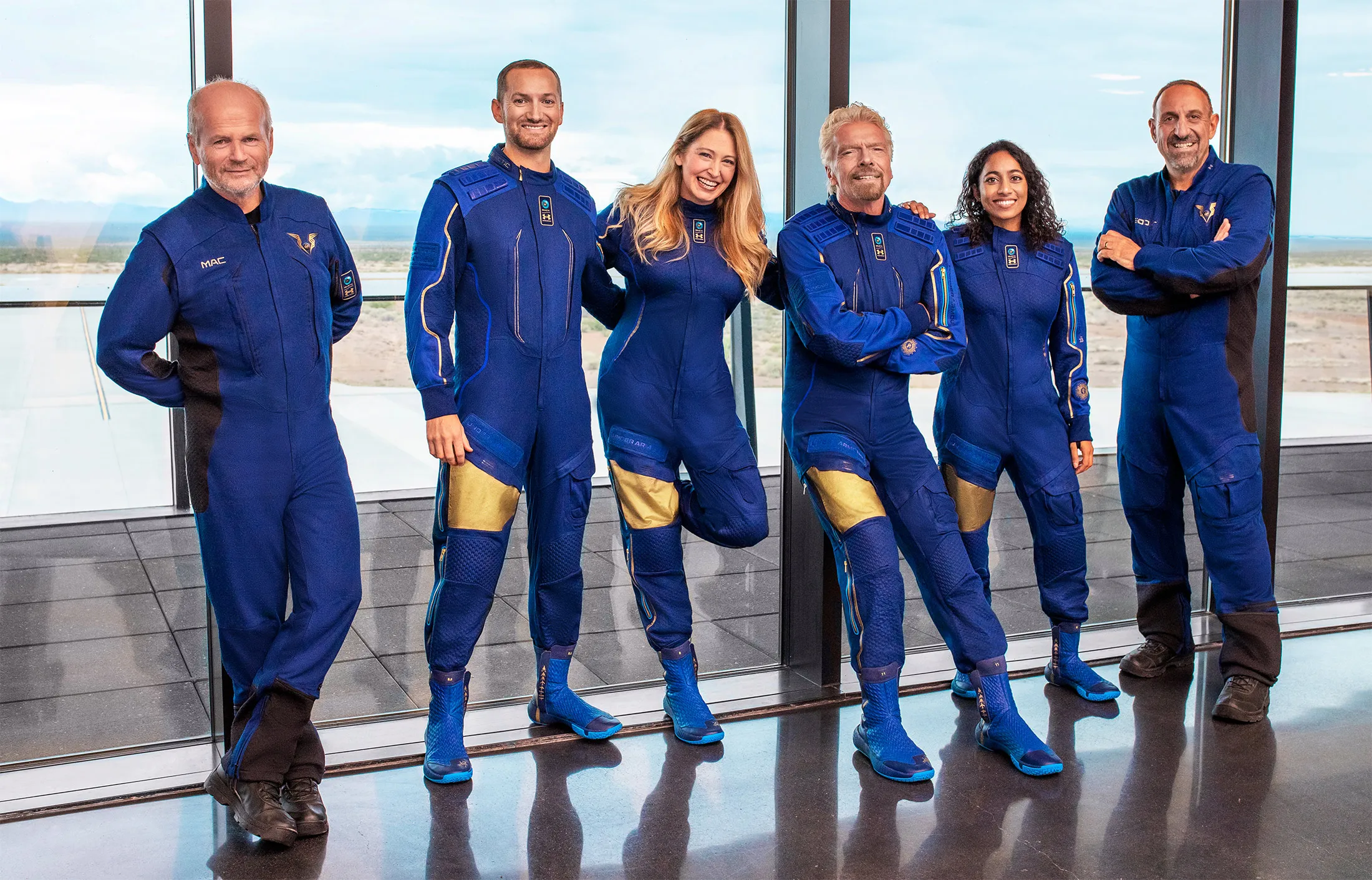 Virgin Galactic Unity22 Crew