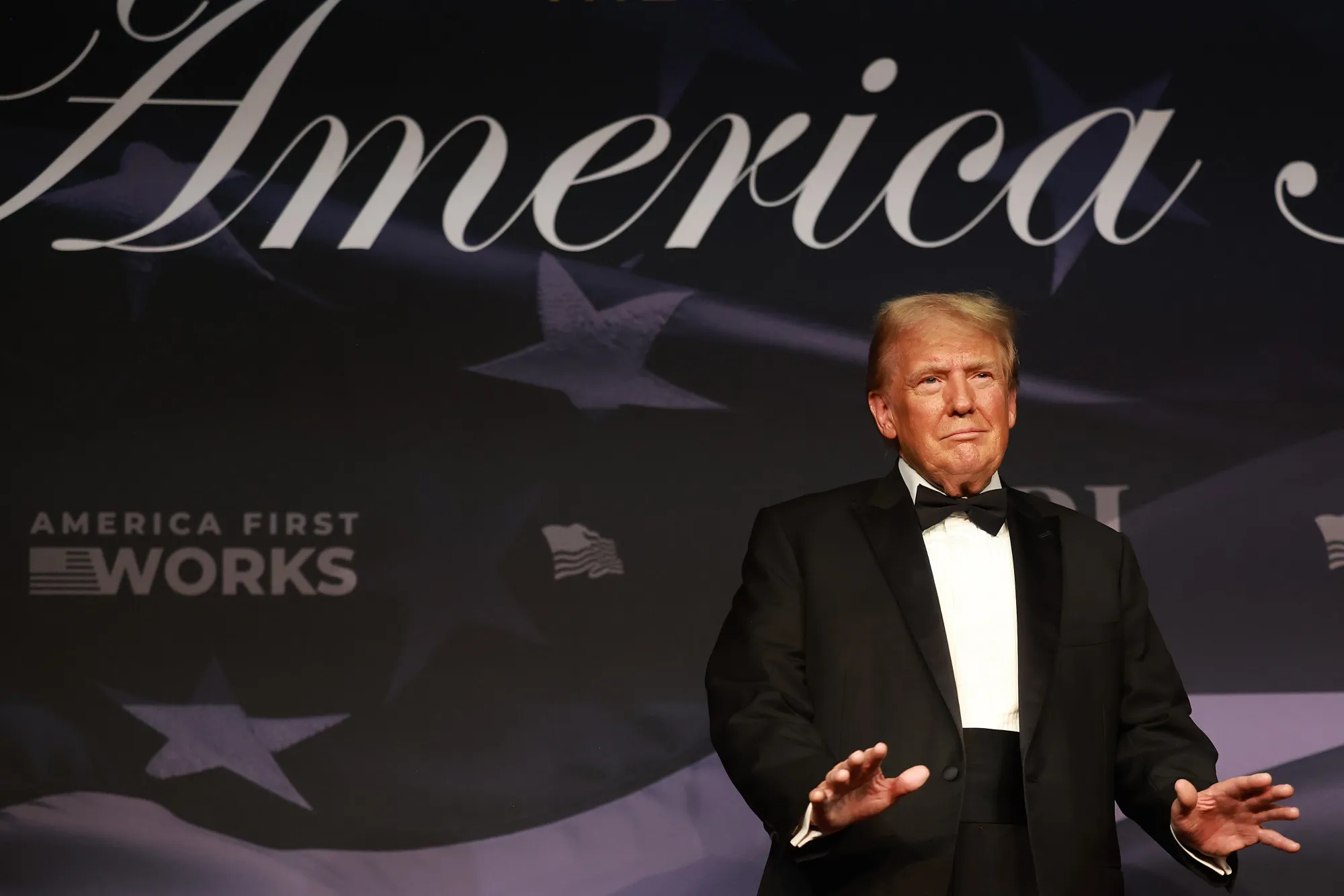 Donald Trump attends the America First Policy Institute Gala in Palm Beach, Florida, on Nov. 14.