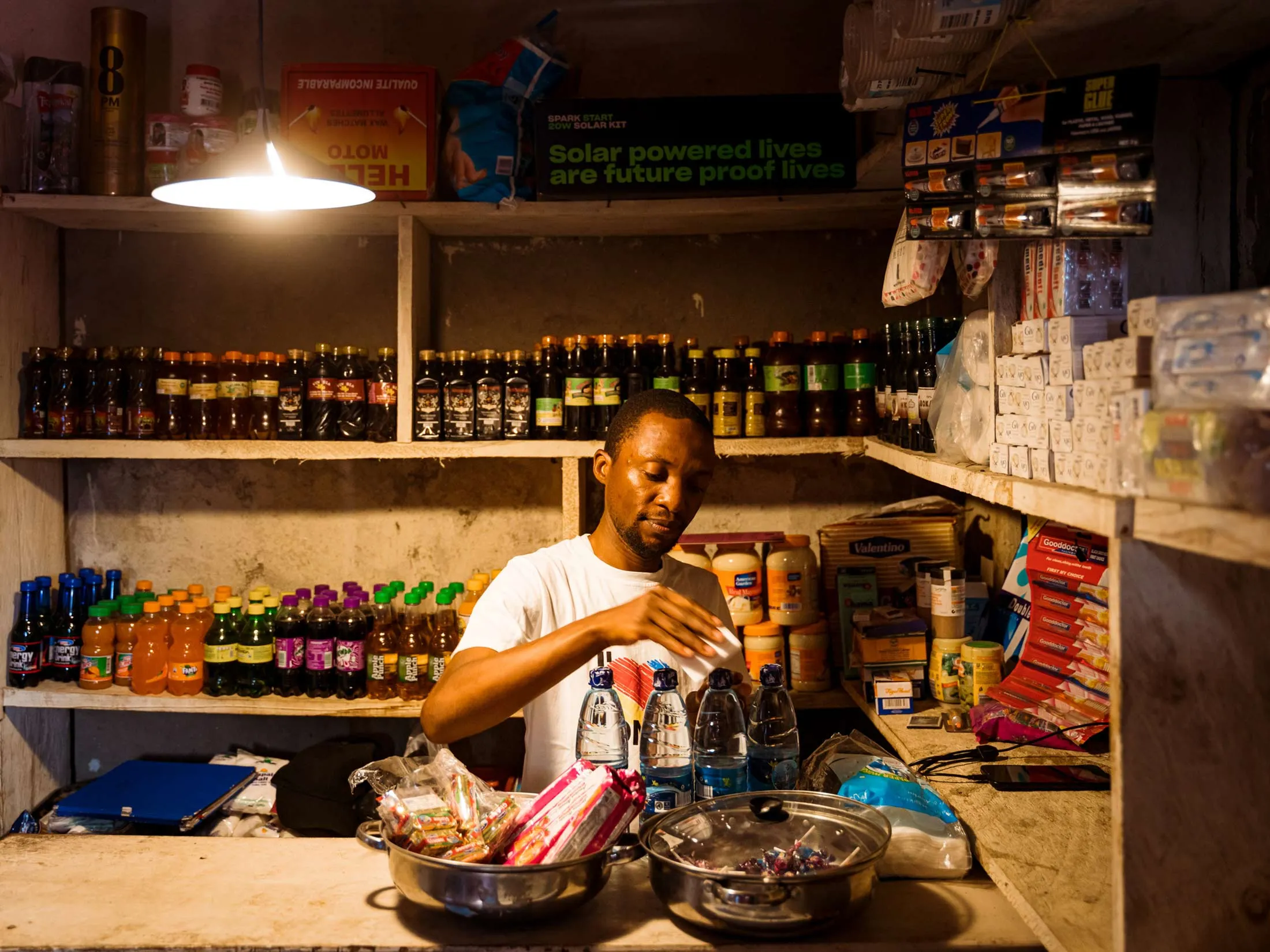 Altech’s lighting system in use.