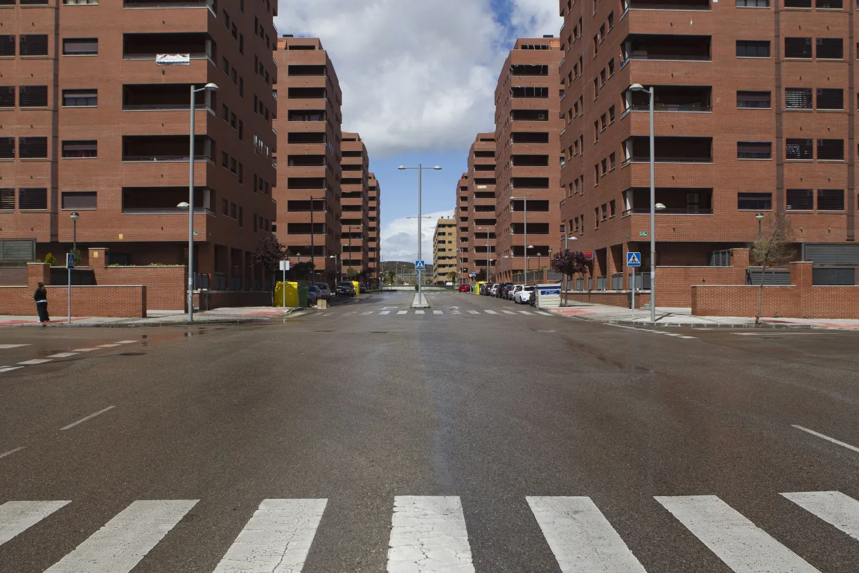 Apartment blocks&nbsp;in the Francisco Hernando housing development&nbsp;in Sesena.
