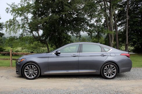 The Genesis is longer than any car in its class.