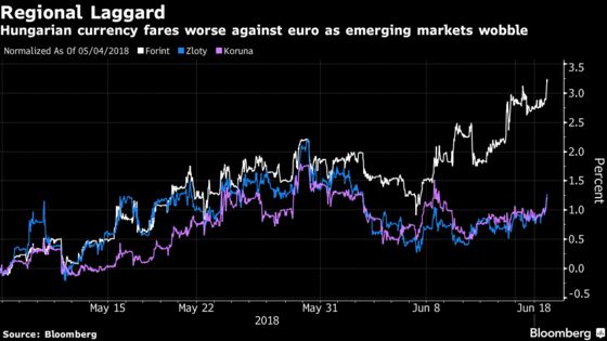 Emerging-Market Chaos Poses Dilemma for Hungary's Central Bank