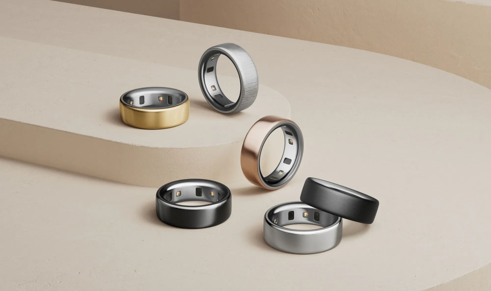 オーラがスマートリング新製品、センサー数倍増で精度高める - Bloomberg