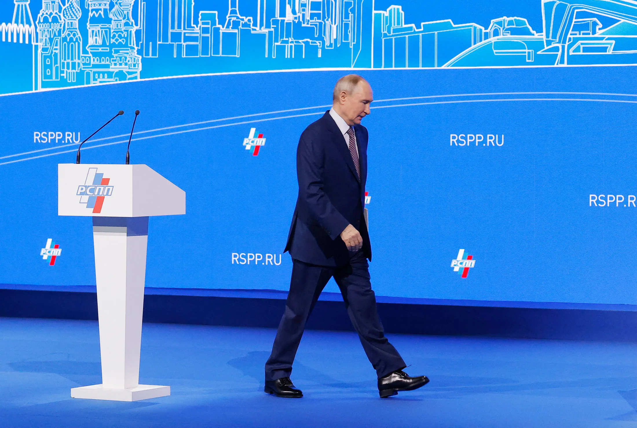Vladimir Putin on March 18.