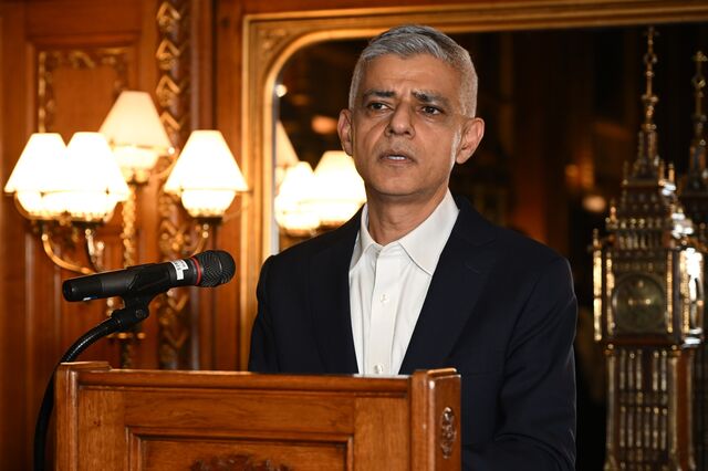 Mayor of London Sadiq Khan at the Houses of Parliament on January 27.