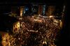 Protesters gather for a demonstration against Prime Minister Benjamin Netanyahu near his residence in Jerusalem on Oct. 17.