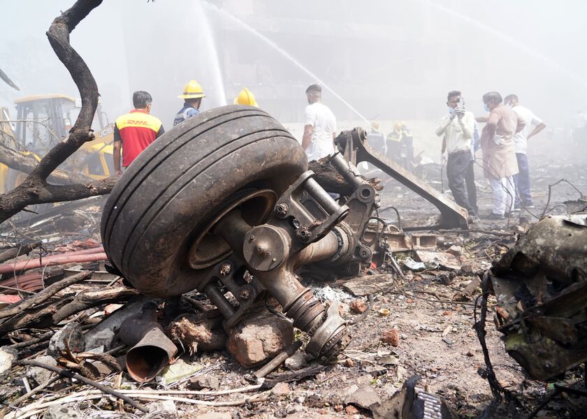 Air India Boeing 787 Headed to London Crashes After Takeoff