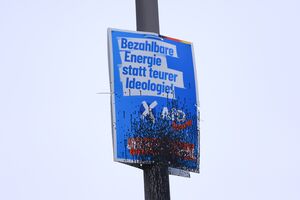 Election Posters Ahead Of Federal Repeat Election For Berlin Districts
