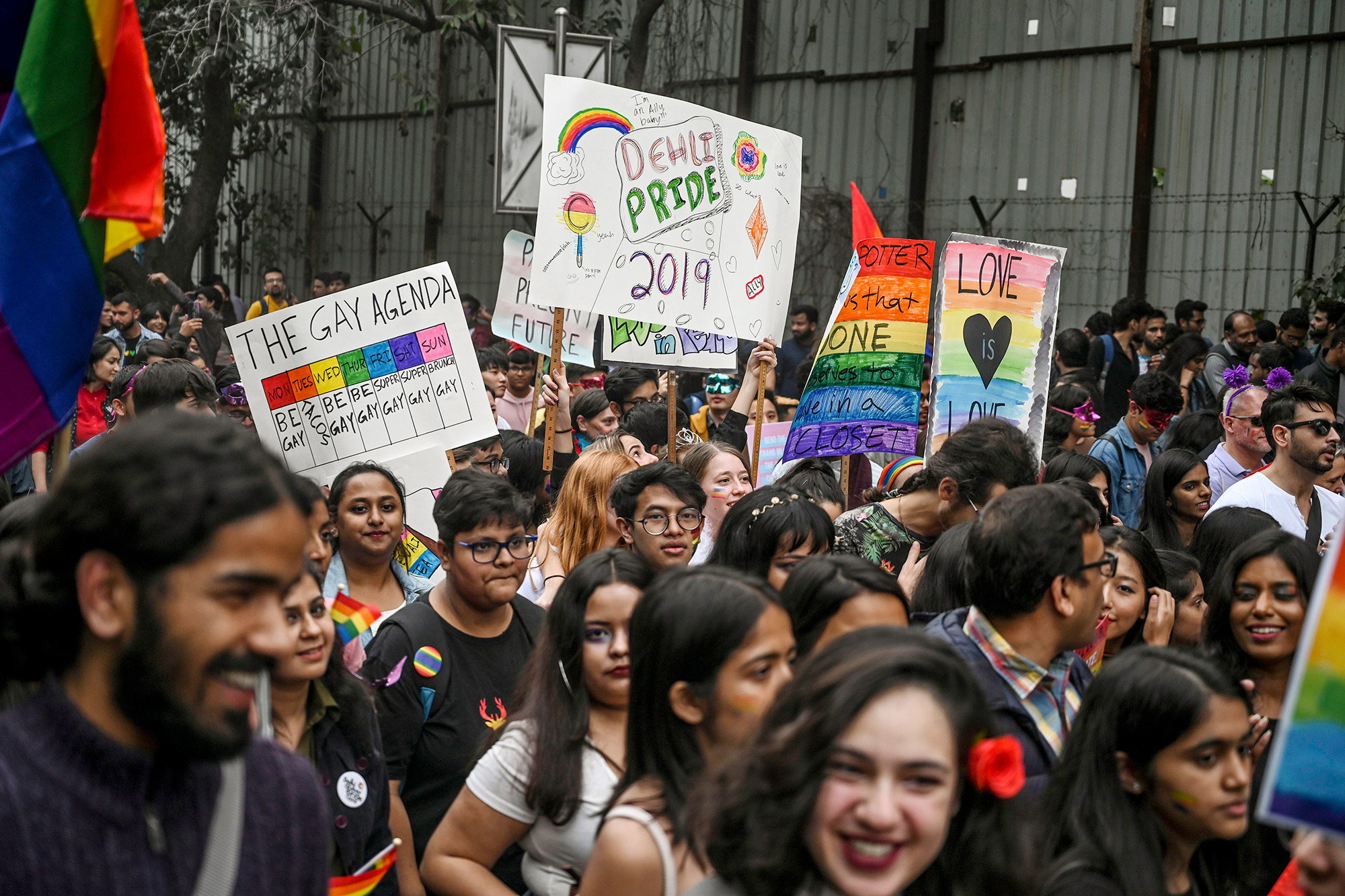 Over 1,000 LGBTQ Members Hold Pride Parade in New Delhi Bloomberg