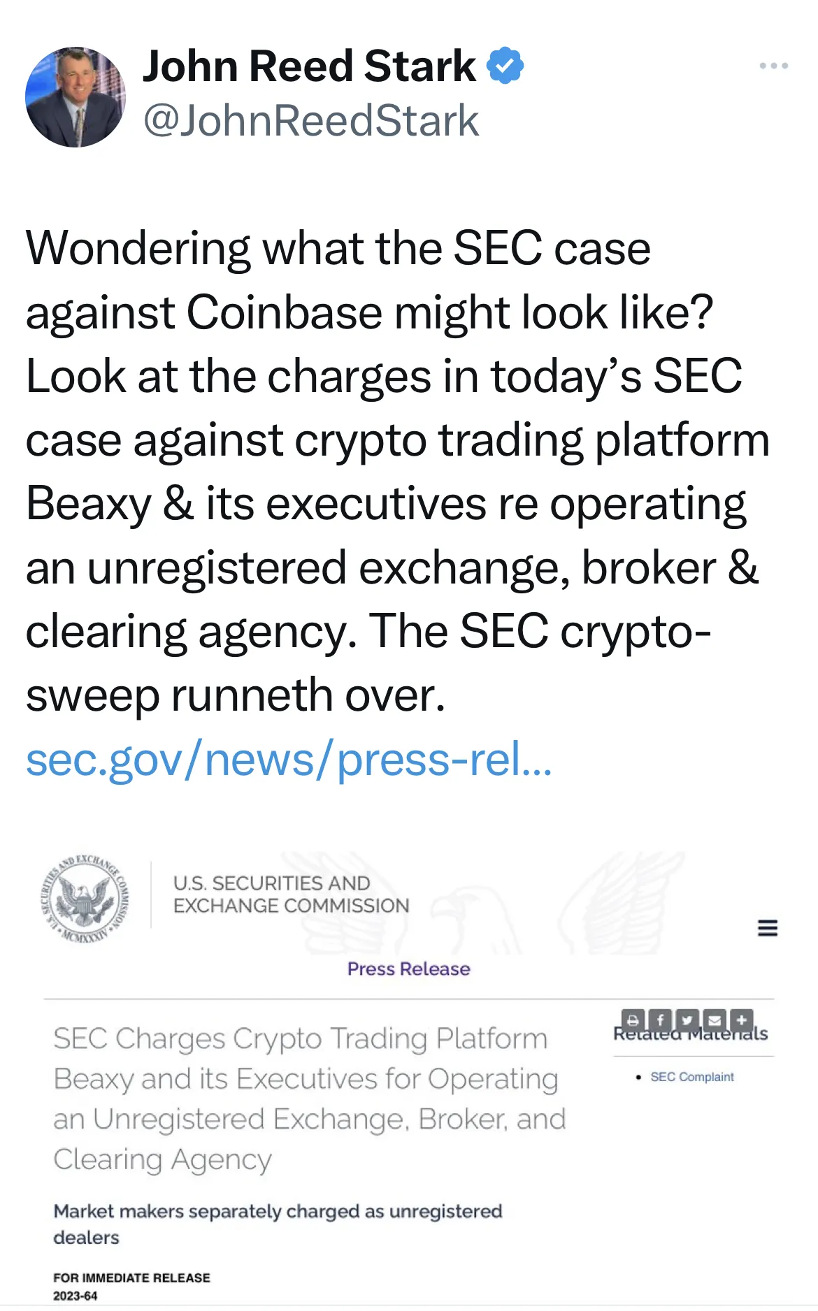 Beaxy.com Crypto Case May Pack a Big Punch Like Binance CFTC Action -  Bloomberg