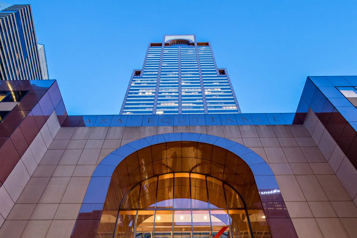 AXA Equitable Center.
