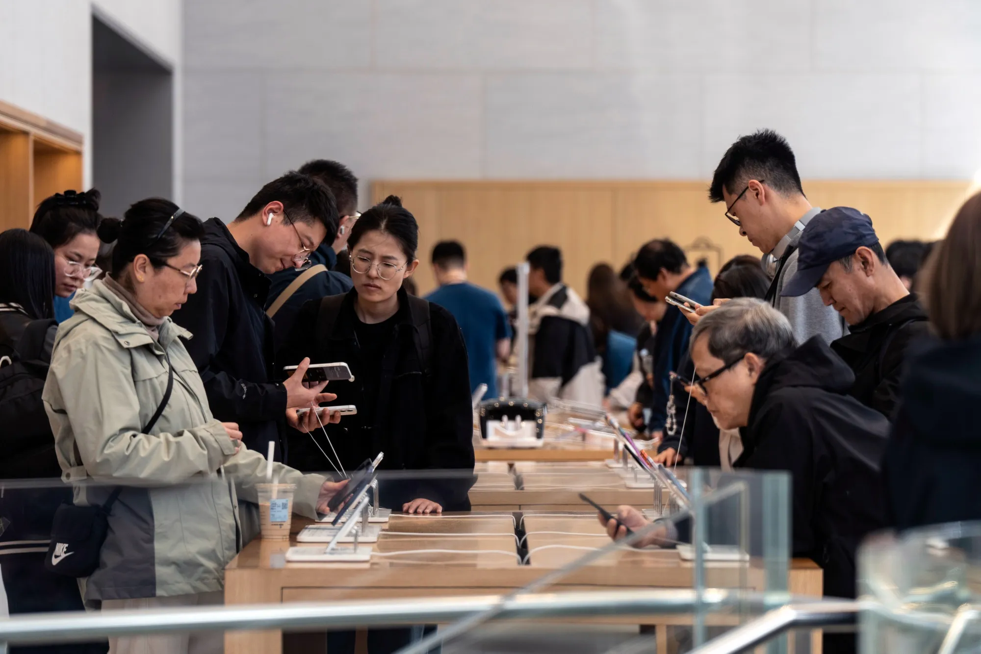 上海のアップルストア