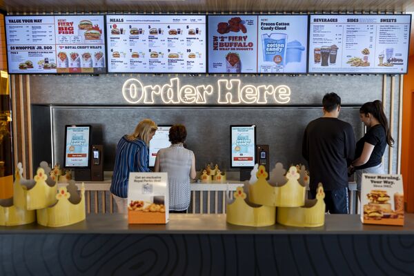 Inside A Burger King Sizzle Restaurant Ahead Of Restaurant Brands Earnings Figures