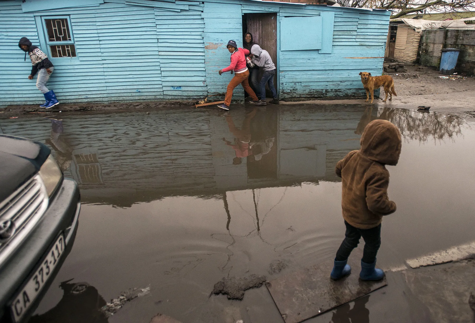 Children in Langa, South Africa.
