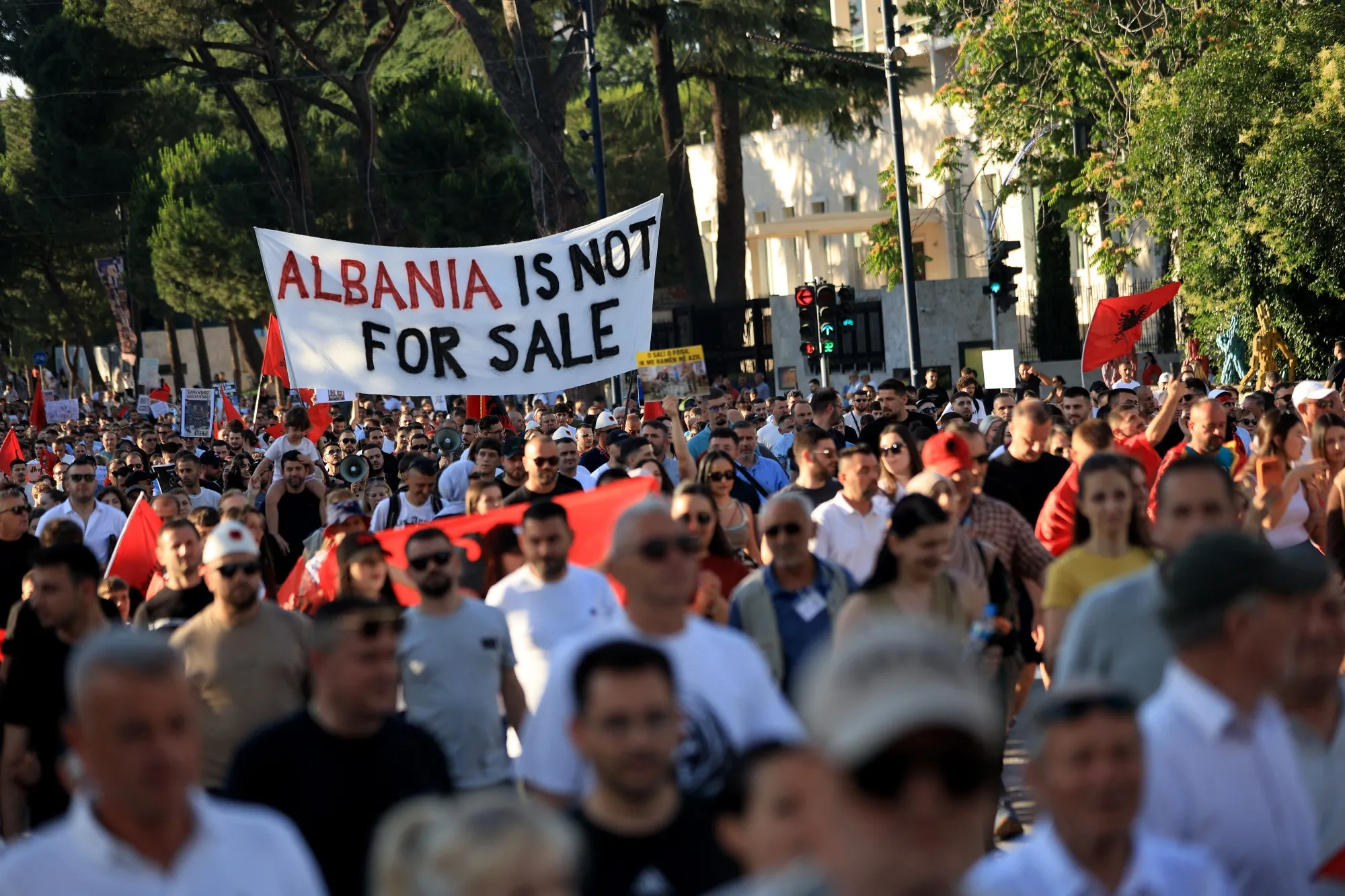 Albania's Flamingo Revolution Spreads From Kushner Resort to Political  Elite - Bloomberg