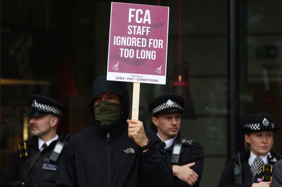 FCA Staff Play Bob Marley and Protest Pay in First Ever Strike