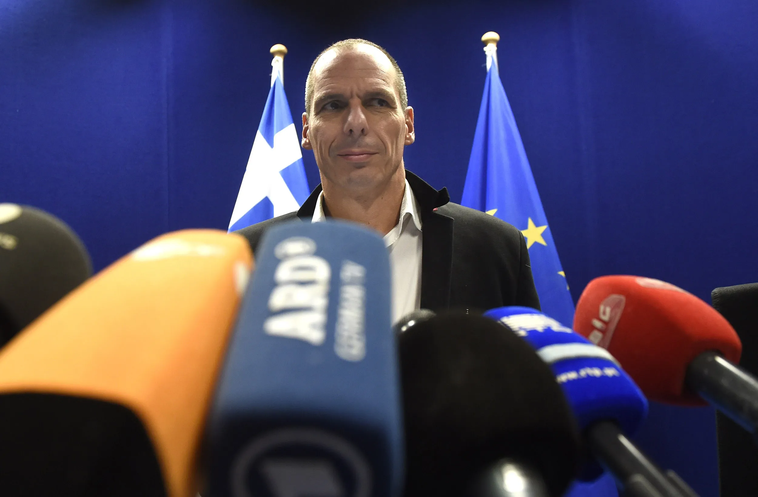Yanis Varoufakis, Greece's finance minister
