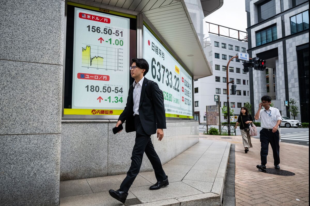 Yen Slides Toward 160 per Dollar, Raising Intervention Concerns