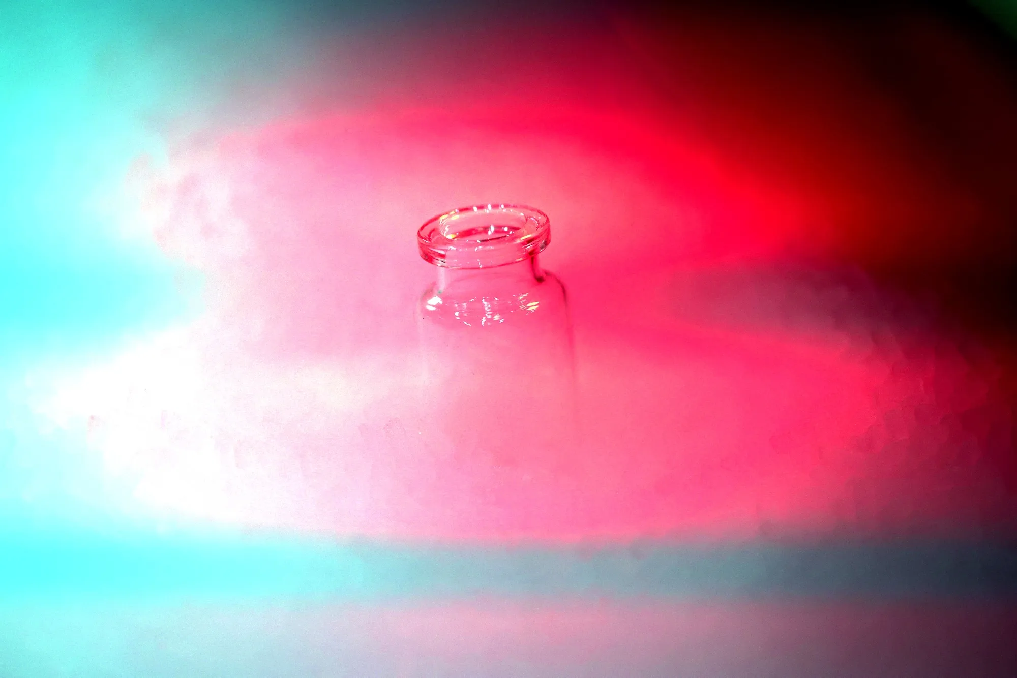 Illustrations of Vaccine Vials in Cold Storage 