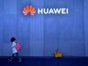LAS VEGAS, NEVADA - JANUARY 08: An attendee walk by the Huawei booth at CES 2019 at the Las Vegas Convention Center on January 8, 2019 in Las Vegas, Nevada. CES, the world's largest annual consumer technology trade show, runs through January 11 and features about 4,500 exhibitors showing off their latest products and services to more than 180,000 attendees. (Photo by David Becker/Getty Images)