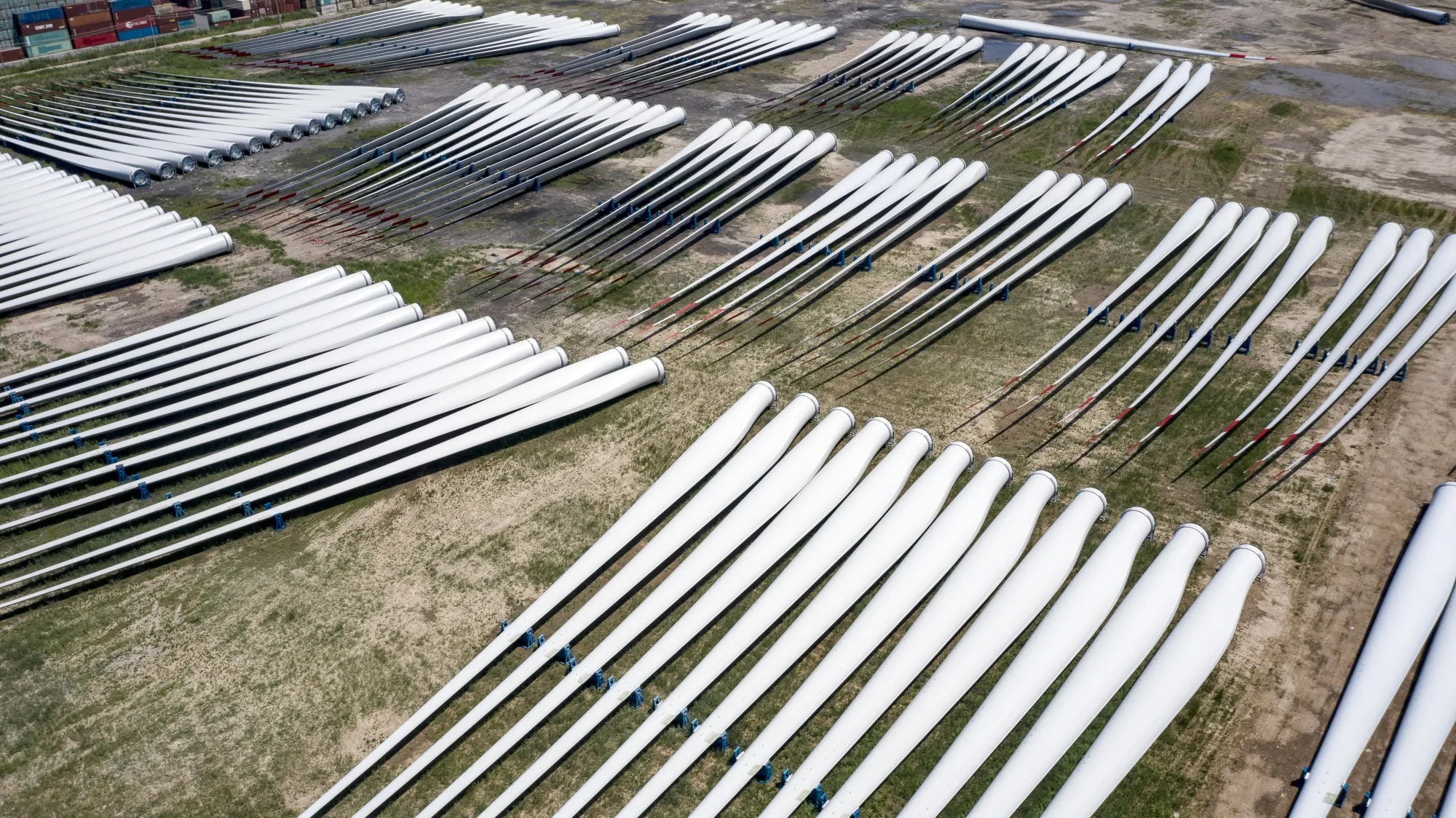 China is constructing the largest fleet of solar panels and wind turbines.&nbsp;