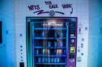 The Neon NFT vending machine in New York.