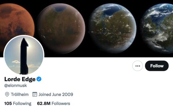 Elon Musk is Now ‘Lorde Edge’ From Trollheim on Twitter