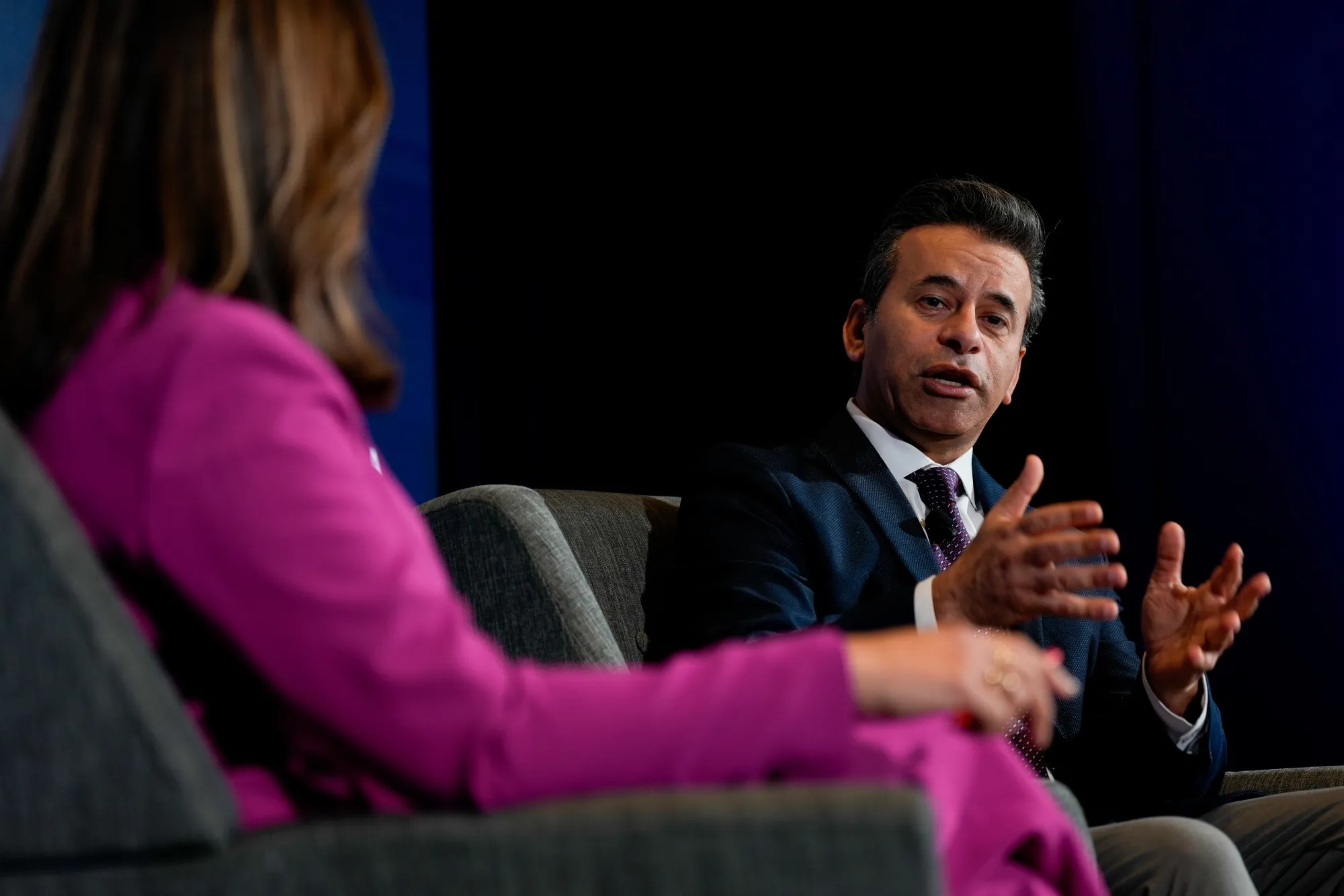 Martin Makary&nbsp;at the Semafor World Economy Summit in Washington, DC,&nbsp;on April 24.