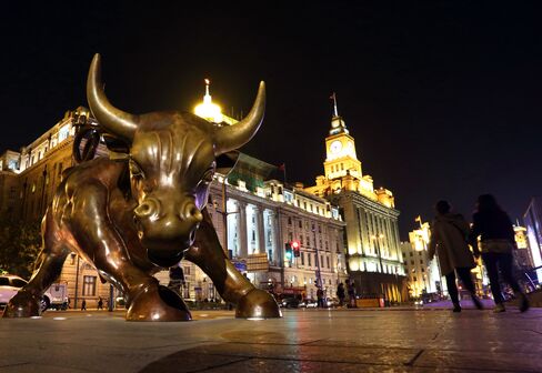The Bund in Shanghai