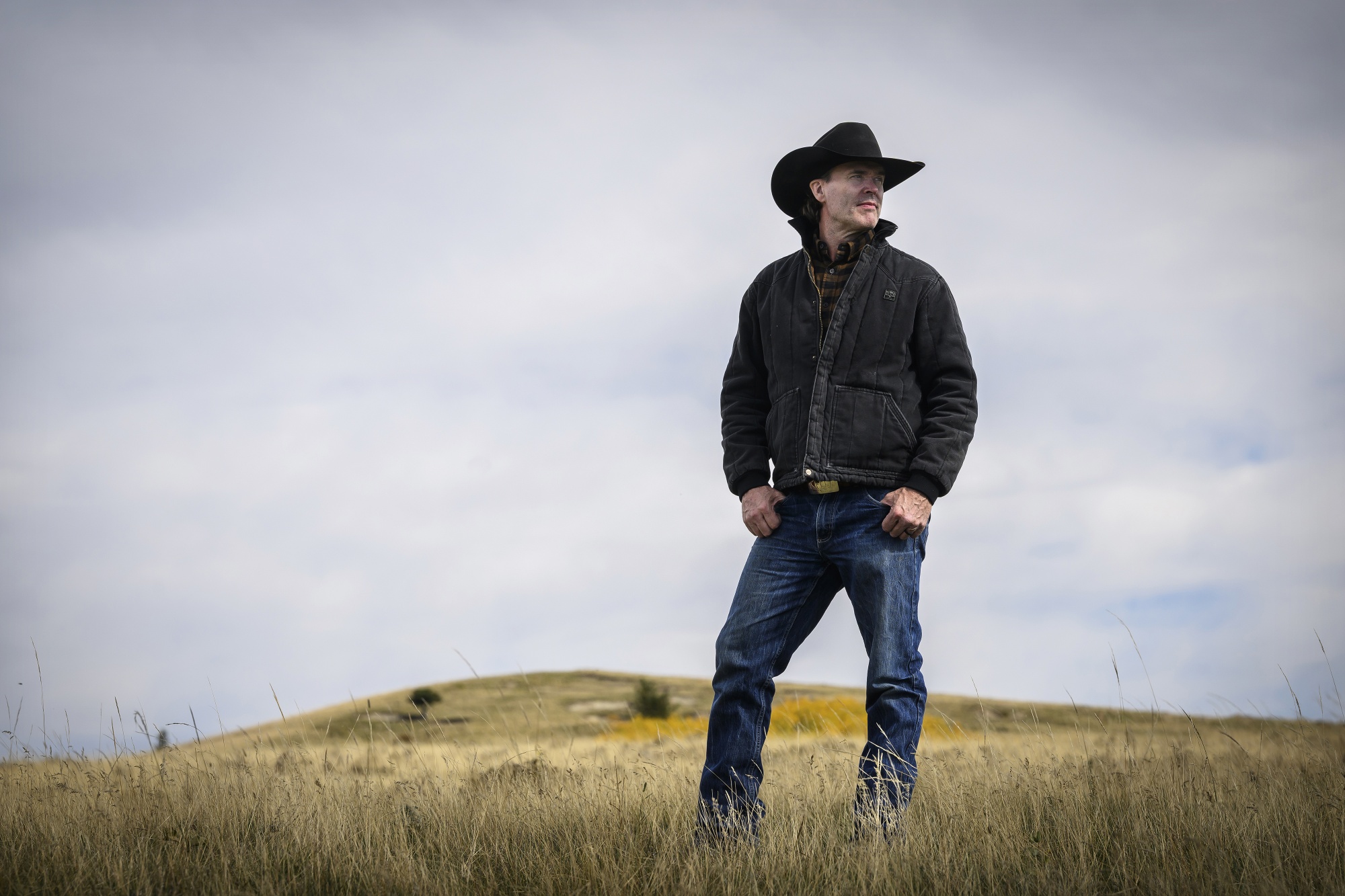 Country music singer Corb Lund has led a movement opposing new coal mining in the eastern slopes of the Rocky Mountains in Alberta, Canada. Photographer: Jennifer Gauthier/Bloomberg&amp;nbsp;