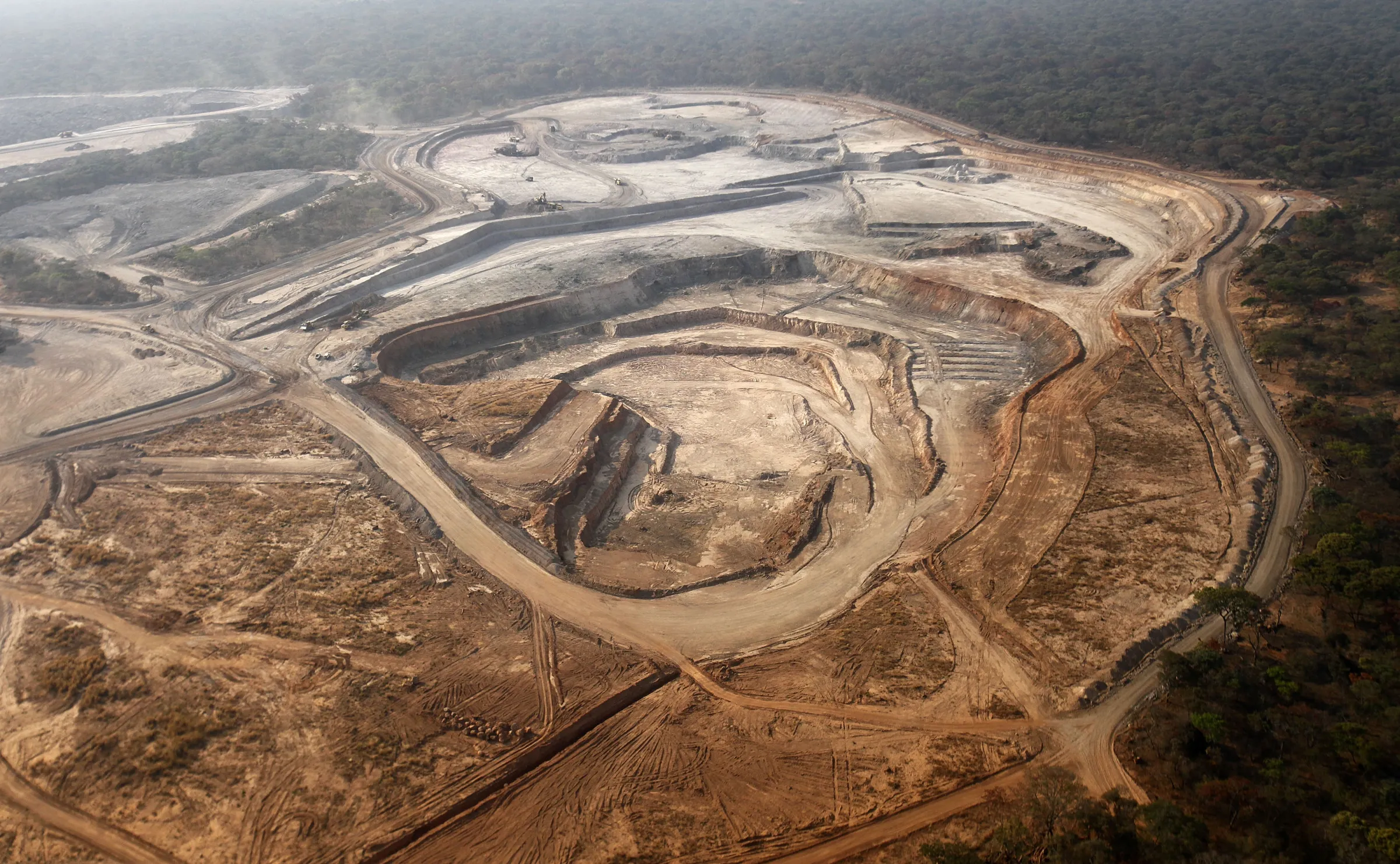 The Comide copper and cobalt operation in Katanga province, Democratic Republic of Congo.