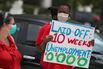 Unemployed Hospitality And Service Workers Lead Caravan Die-In In Florida