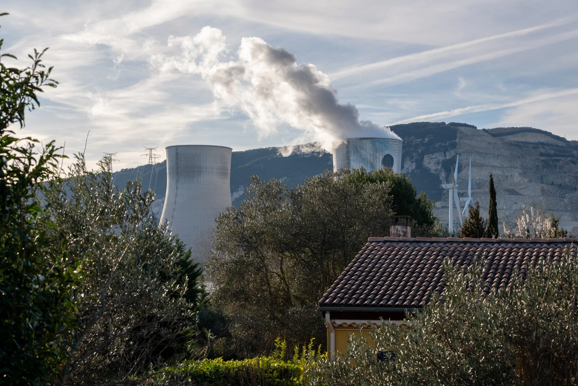 An EDF nuclear power station.
