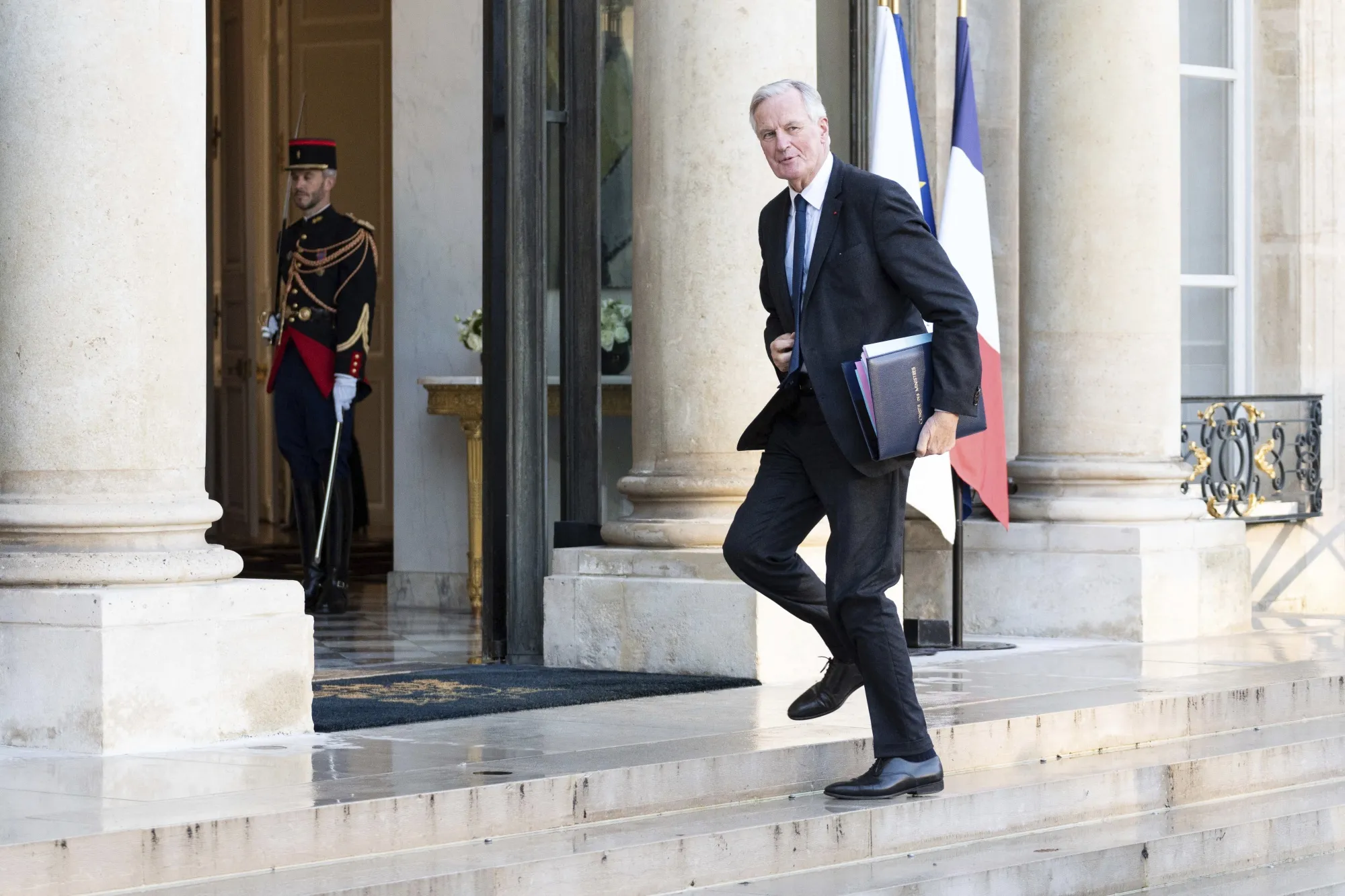Michel Barnier in Paris on Oct. 10.
