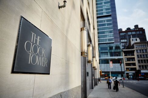 The restaurant is on the second floor of the Met Life Tower.