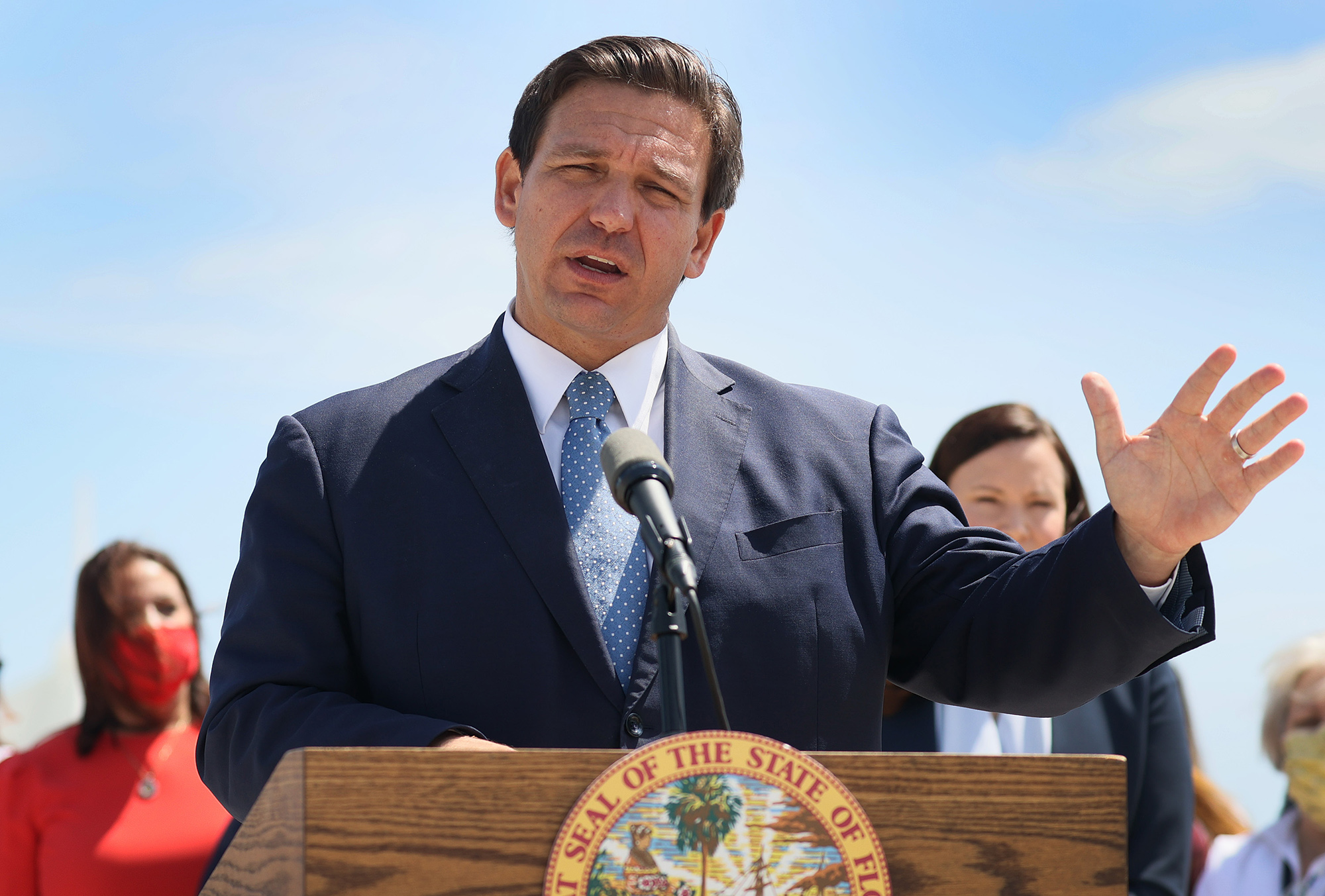 Florida Gov Ron DeSantis Signs 101.5 Billion Budget With 1,000 Checks