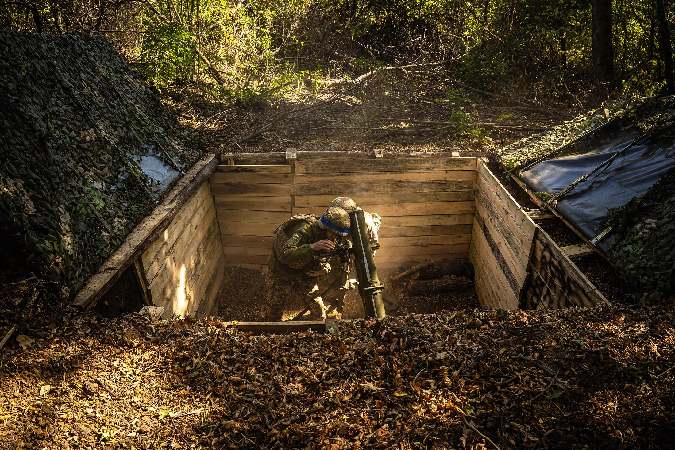 Ukraine said&nbsp;that its forces had repelled a dozen attacks in the Kursk region, which borders northeast Ukraine.