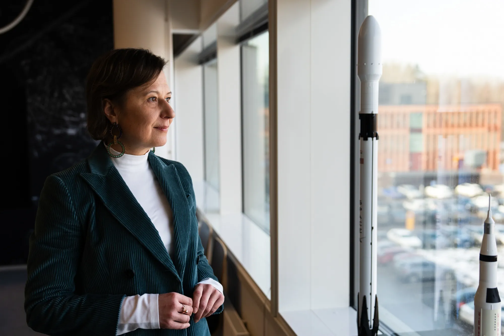 Magdalena Bartos in Espoo, Finland, on March 10.