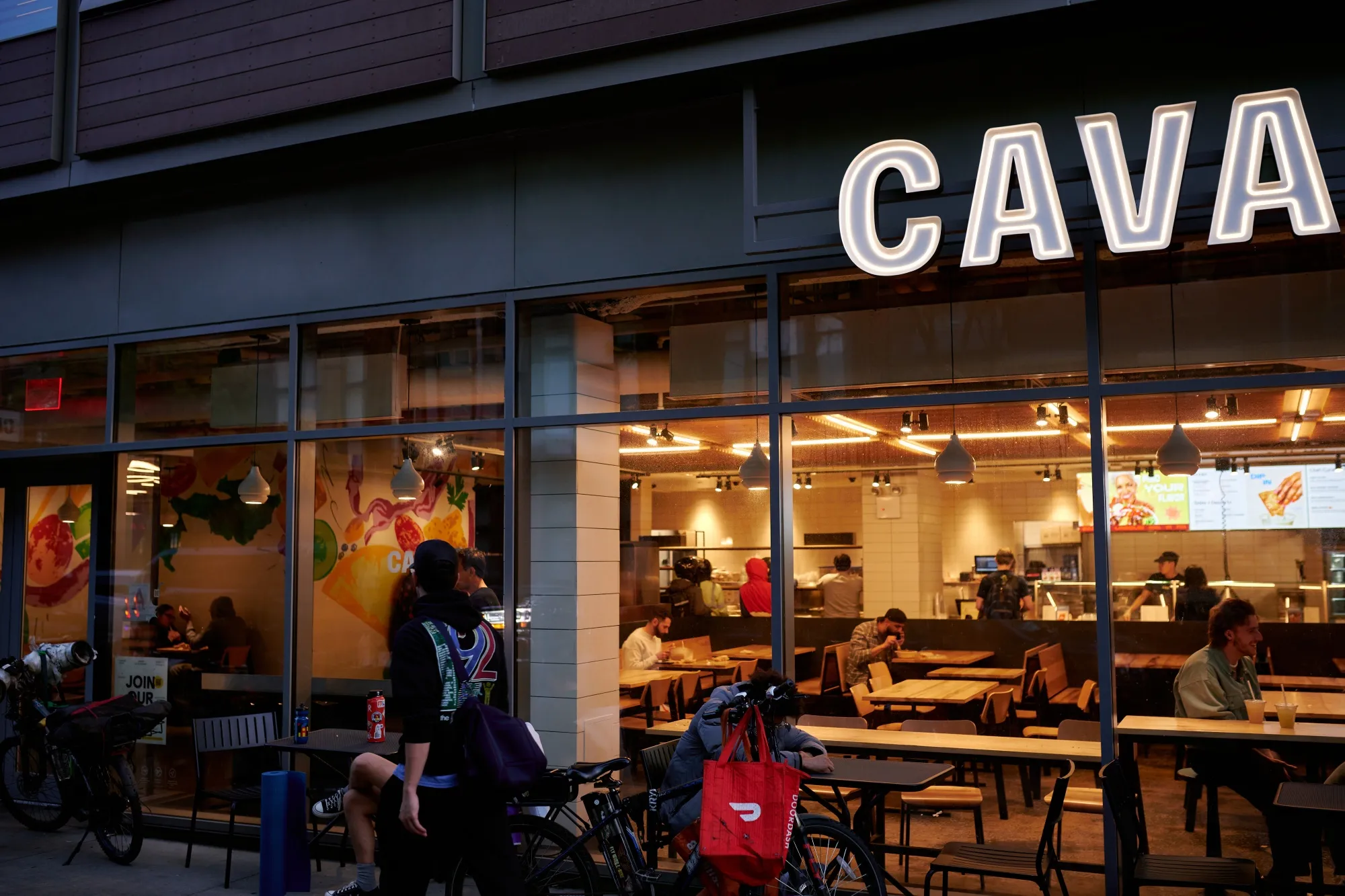 A Cava restaurant in Brooklyn.